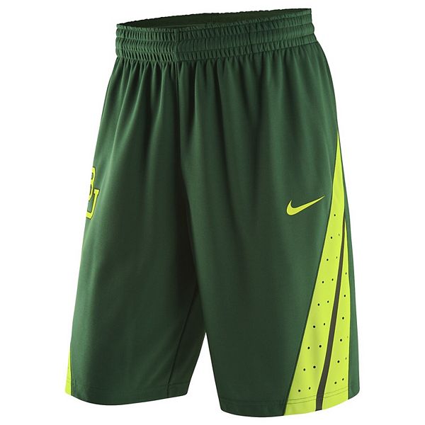 Men's Nike Green Baylor Bears Replica On-Court Basketball Shorts