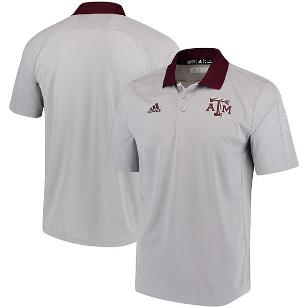 texas a&m adidas polo shirt