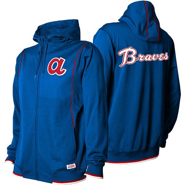 atlanta braves hooded sweatshirt