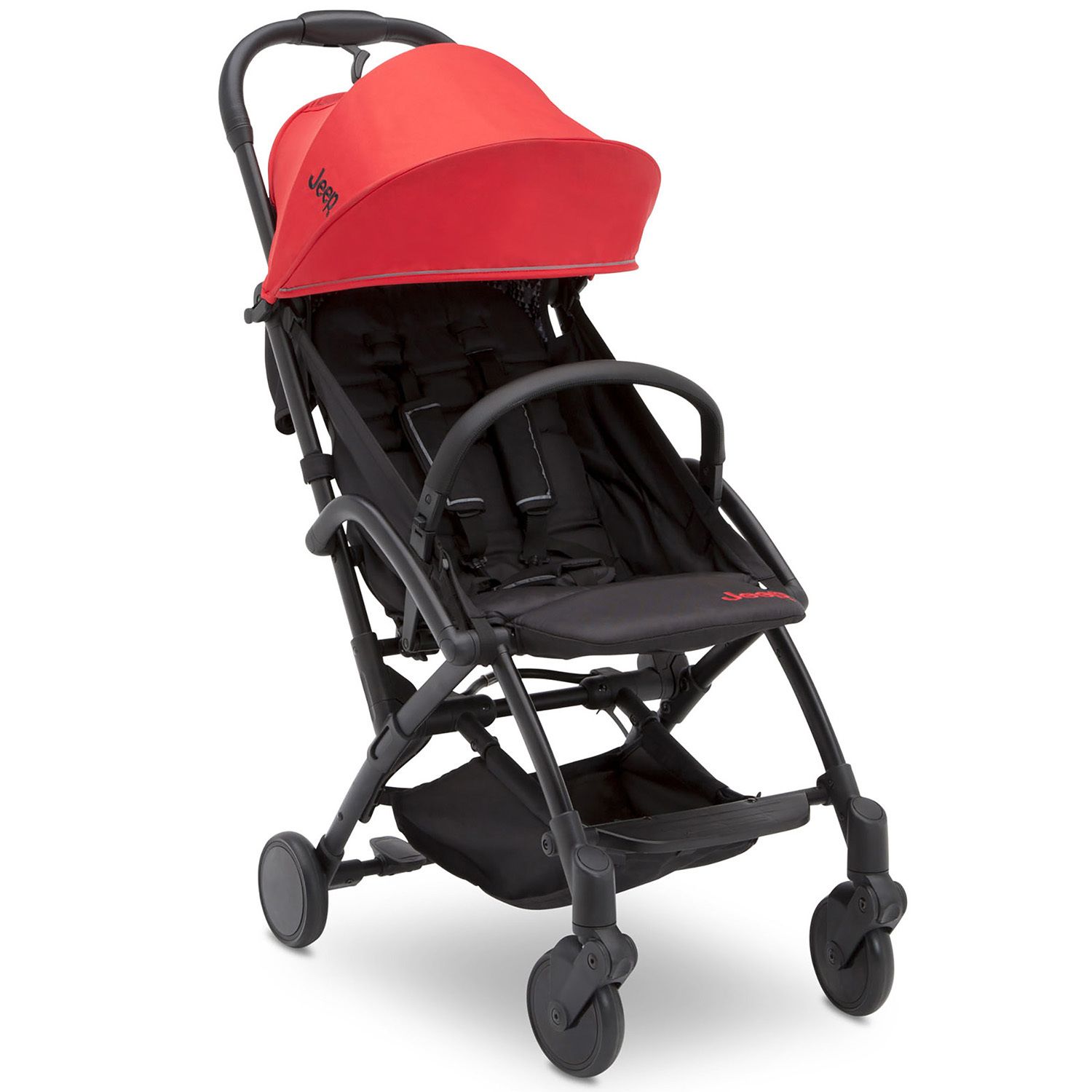 red jeep stroller