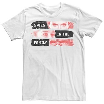 Men's Marvel Black Widow Spies In The Family Tee