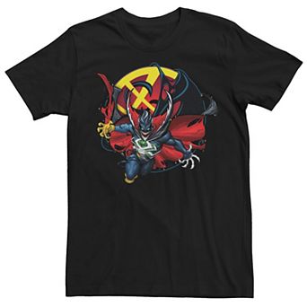 Men's Marvel Doctor Strange Venom Mashup Portrait Logo Tee