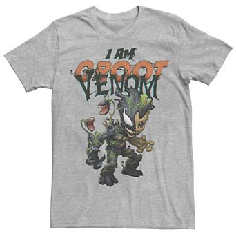 Men's Marvel I Am Groot Venom Portrait Tee