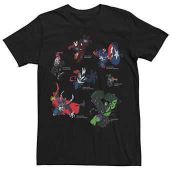 Men's Marvel Venomized Heroes Tee