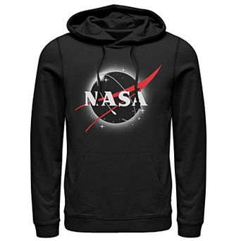 Men's NASA Classic Logo Atop Total Solar Eclipse Hoodie