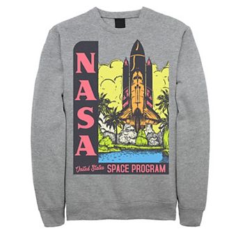Men's NASA Vintage Space Program Poster Sweatshirt