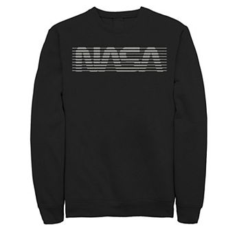 Men's NASA Line Blur Logo Sweatshirt