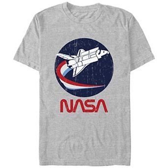 Men's NASA Shuttle Three Color Swoosh Circle Tee
