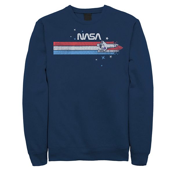 Men's NASA Rocket Launch Stripes Sweatshirt