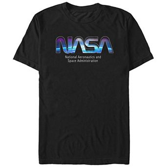 Men's NASA Earth Space Logo Fill Tee