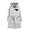 Girls 4-14 Carter's Sequined Heart Jersey Dress