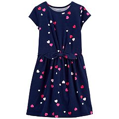 Girls 4-14 Carter's Heart Print Dress
