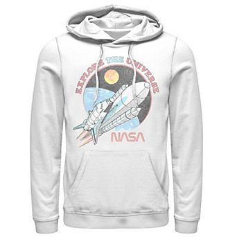 Men's NASA Explore The Universe Circle Portrait Hoodie