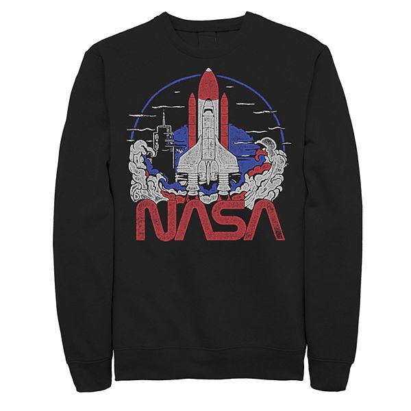 Men's NASA Space Shuttle Lift Off Logo Sweatshirt