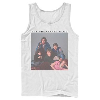 Men's Breakfast Club Group Portrait Old School Tank Top