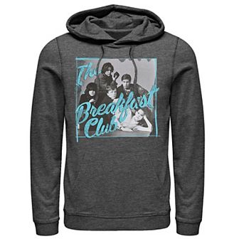 Men's Breakfast Club Group Portrait Fancy Script Hoodie