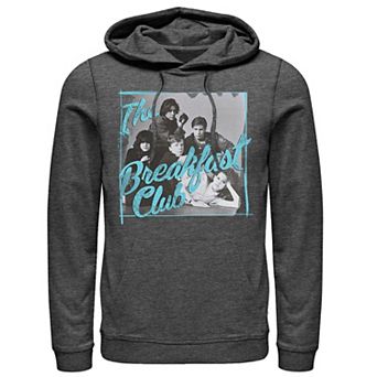 Men's Breakfast Club Group Portrait Fancy Script Hoodie