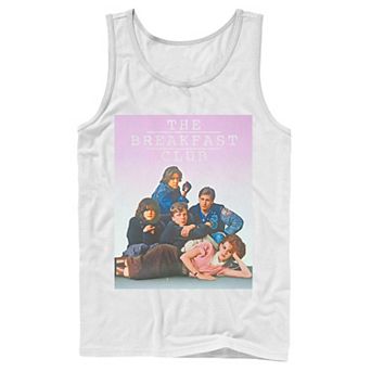 Men's Breakfast Club Group Pose Faded Background Tank Top