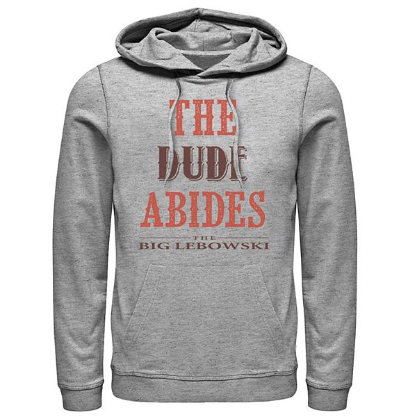 Men's Big Lebowski The Dude Abides Hoodie