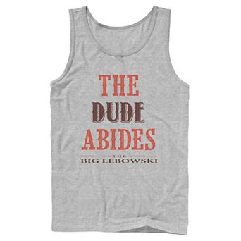 Men's Big Lebowski The Dude Abides Tank Top