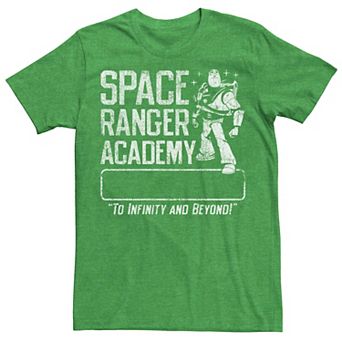 Disney / Pixar's Toy Story Buzz Lightyear Men's Space Ranger Academy Name Tee