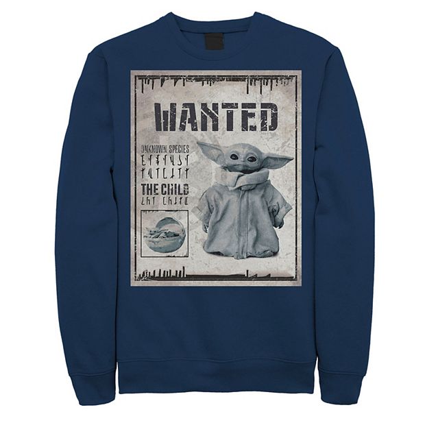 Mens baby yoda sweatshirt sale