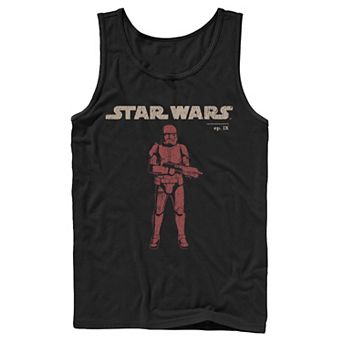 Men's Star Wars The Rise of Skywalker Retro Sith Trooper Tank Top