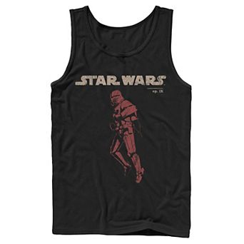 Men's Star Wars The Rise of Skywalker Retro Sith Trooper Flight Tank Top