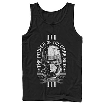 Men's Star Wars The Rise of Skywalker Cracked Kylo Tank Top