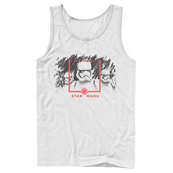 Men's Star Wars The Rise of Skywalker Stormtrooper Smudge Tank Top