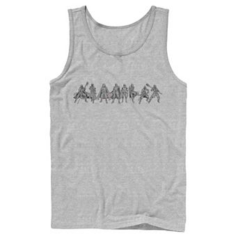 Men's Star Wars The Rise of Skywalker Knights of Ren Line Tank Top