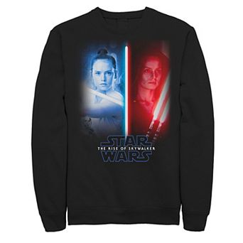 Men's Star Wars Rise Of Skywalker Split Panel Portrait Logo Sweatshirt