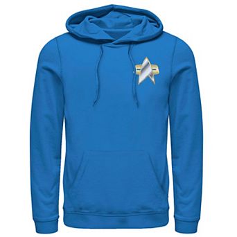 Men's Star Trek DS9 Delta Pocket Badge Gradient Hoodie