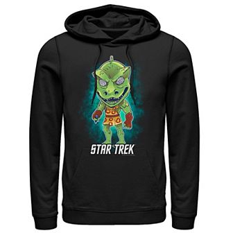 Men's Star Trek Original Series Gorn Posing Chibi Hoodie