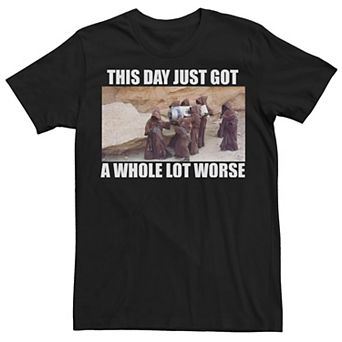 Men's Star Wars This Day Just Got A Whole Lot Worse Tee