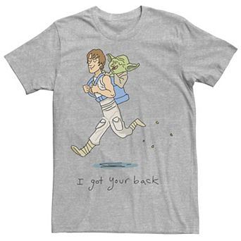 Men's Star Wars Luke Skywalker & Yoda I Got Your Back Tee