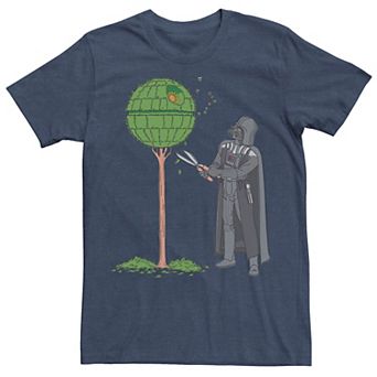 Men's Star Wars Darth Vader Death Star Topiary Tee
