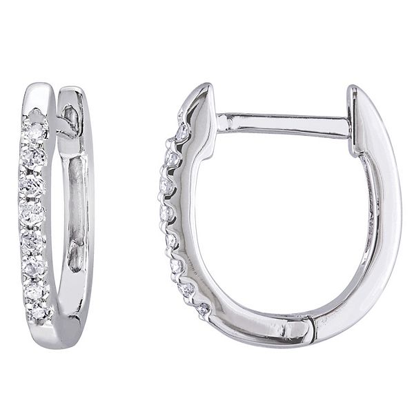 Kohls diamond hoop earrings sale