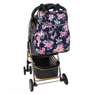 Baby Essentials Floral Backpack Diaper Bag