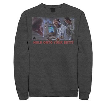 Men's Jurassic Park Doctor Ray Arnold Hold Onto Your Butts Photo Sweatshirt