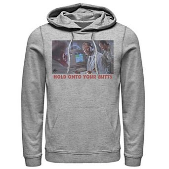 Men's Jurassic Park Doctor Ray Arnold Hold Onto Your Butts Photo Hoodie