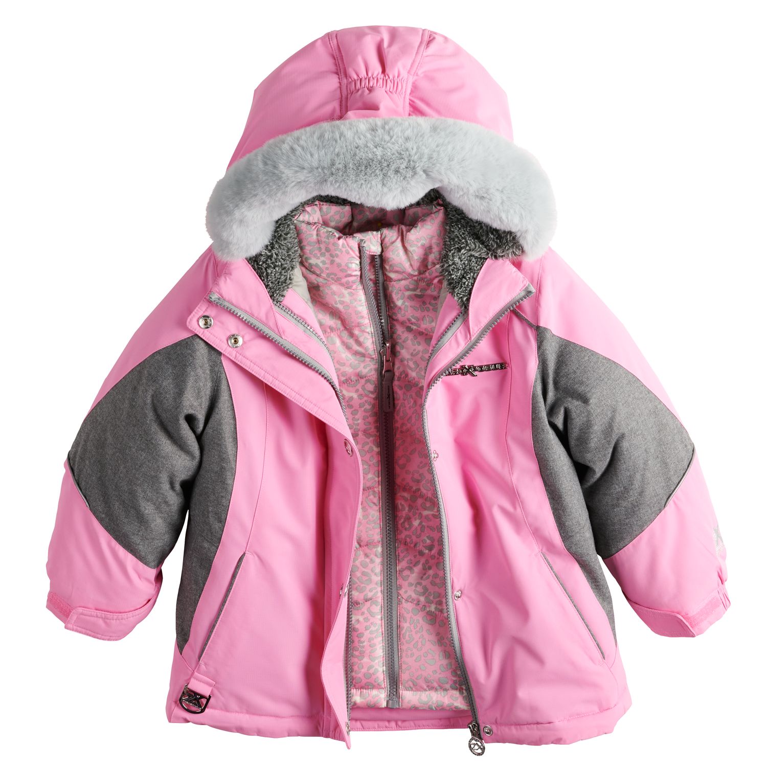 girls winter puffer jacket