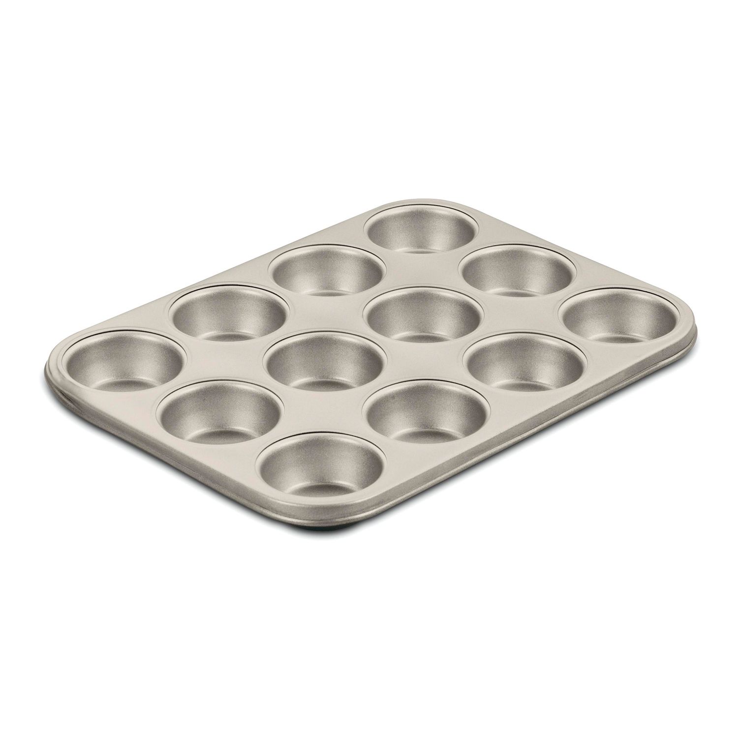 Chef's Classic Nonstick Bakeware 12-Cup Muffin Pan - Thumbnail 2