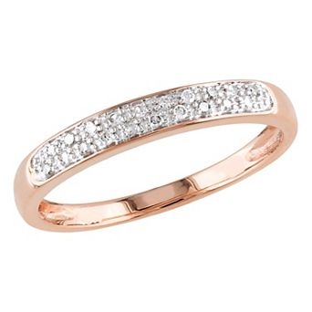 Stella Grace 10k Rose Gold 1/10 Carat T.W. Diamond Anniversary Band