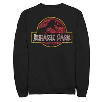 Men's Jurassic Park Classic Fossil Build Up Logo Sweatshirt