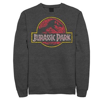 Men's Jurassic Park Classic Fossil Build Up Logo Sweatshirt