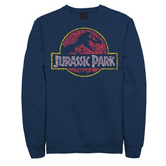 Men's Jurassic Park Classic Fossil Build Up Logo Sweatshirt