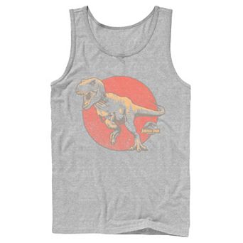 Men's Jurassic Park T-Rex Portrait Tank Top