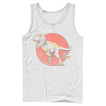 Men's Jurassic Park T-Rex Portrait Tank Top