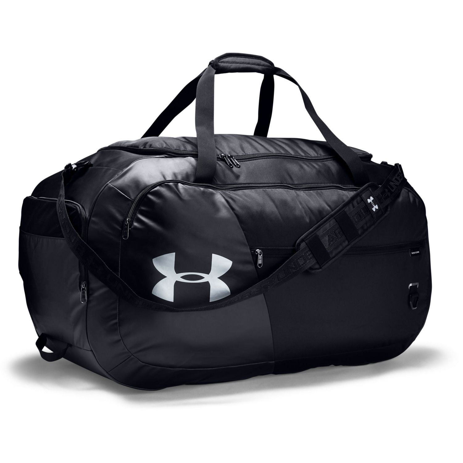 under armour black duffle bag